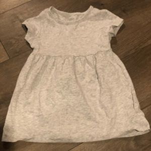 Gray toddler old navy dress, like new!